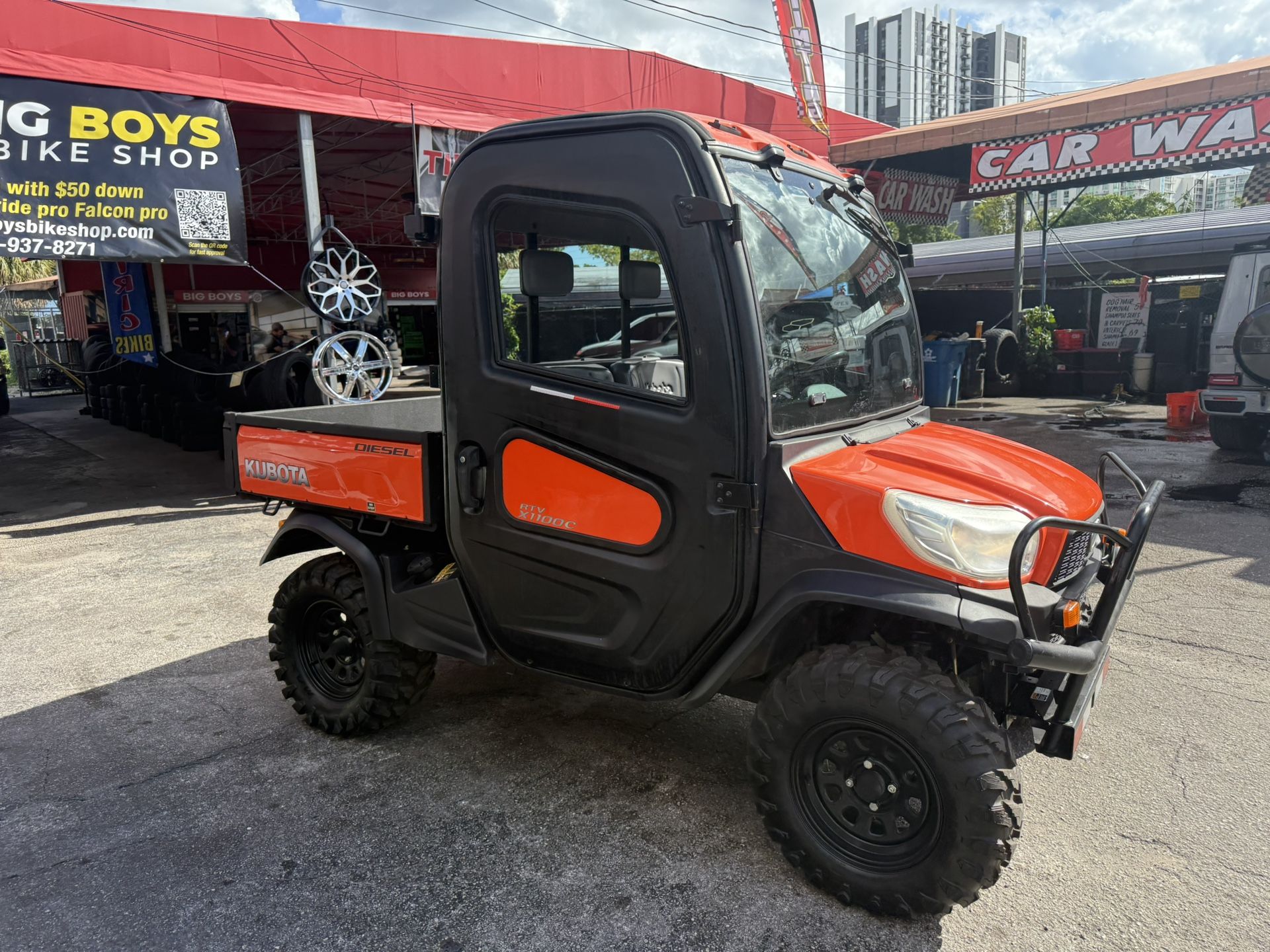 2018 Kubota 4x4 Cold Ac Dump Bed For Sale