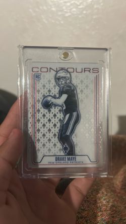 Drake maye rookie contours silver