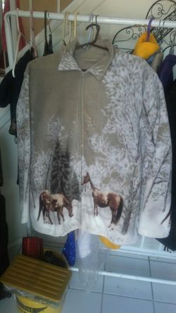 Fashion classics 2x winter fleece jacket