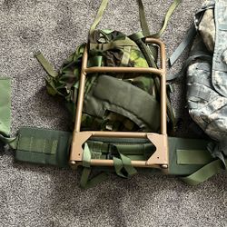 Military Duffel And Ruck