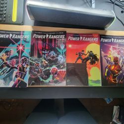 Mighty Morphin Power Rangers Vol 1-4 TPB Bundle - Boom! Studios