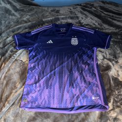 Purple XL Argentina Jersey World Cup 2022 