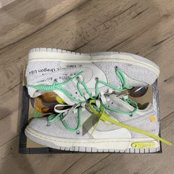 Off White Dunk Lot 14 Size 8 Used 
