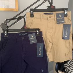 Boys Shorts Size 7 US Polo - Set Of 2 