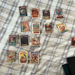 Garbage Paul Kids Sticker Cards 