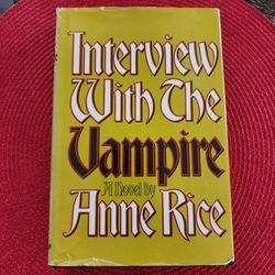 Interview With A Vampire 1976 1st Edition By Anne Rice