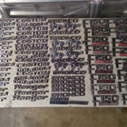 80-86 Ford Trucks Or Bronco EMBLEMS Parts 
