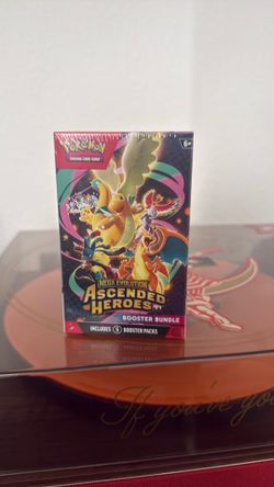 Pokémon ascended hero’s booster bundle