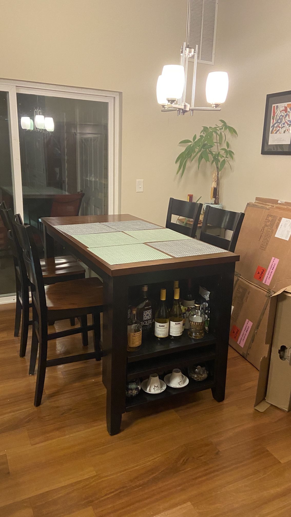 Dining Table With 4 Chairs