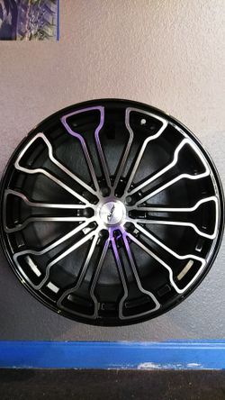 (4) New Alloy Tech Rims 20x9
