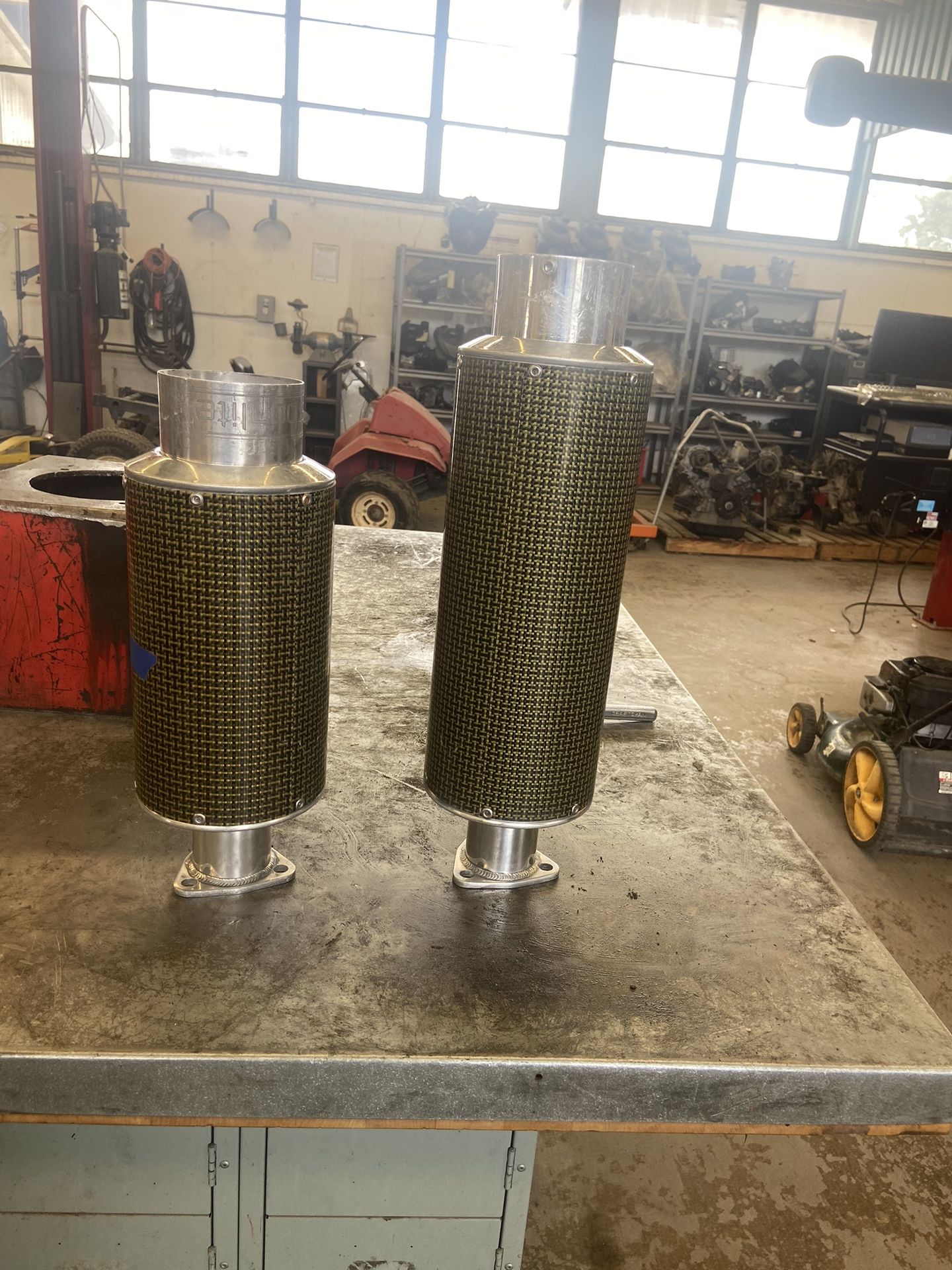 12 Inch Muffler And 22 Inch Aluminum Mufflers