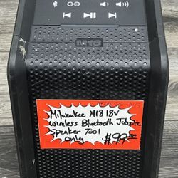 Milwaukee M18 18V Wireless Bluetooth Jobsite Speaker Tool Only 
