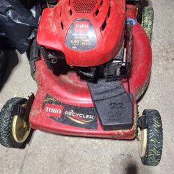 Lawn Mower with New Parts