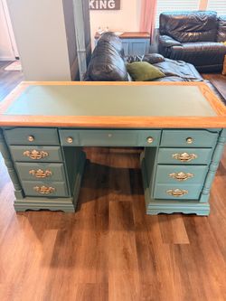 Vintage Wood Desk