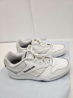 Reebok Men's BB4500 Low 2 Sneakers White / Navy - Size 12