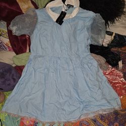 DOLLS KILL THE SHINEING TWINS BABY DOLL DRESS