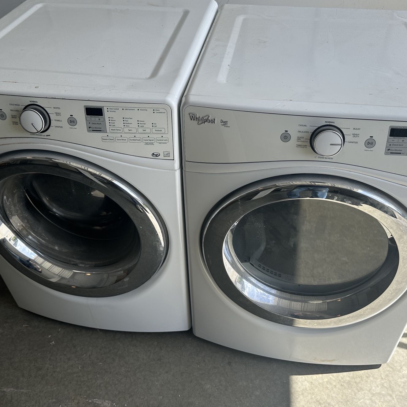 Free Delivery Whirlpool Duet Front Loader Work Great