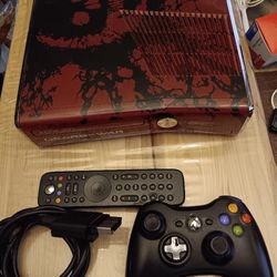 XBOX 360 GEARS OF WAR EDITION 1CONTROLLER,HDMI,MISSING BLOCK POWER,OTHER THAN THAT WORKS AS IT SHOULD NO LOW BALLERS DON'T WASTE MY TIME