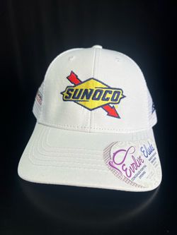 Sunoco Embroidered White Trucker Hat