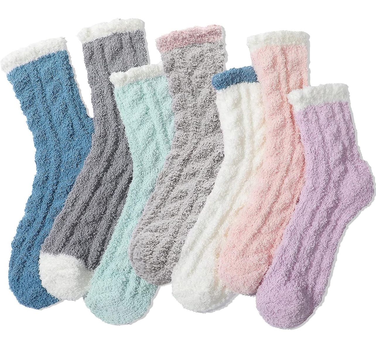 Fuzzy Socks for Women - Fluffy Socks Womens, Women Slipper socks of Coral Fleece