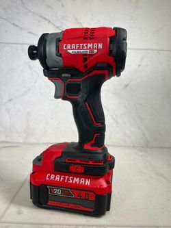 Craftsman CMCF813 V20 Cordless Impact Driver – Red/Black (A1G007813)