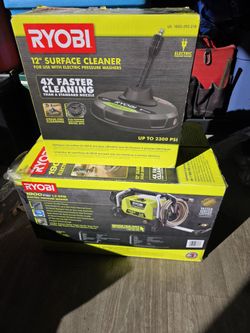 Pressure Washer And Surface Cleaner 