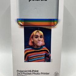 Polaroid - Hi-Print 2x3 Pocket Photo Printer Generation 2 - White