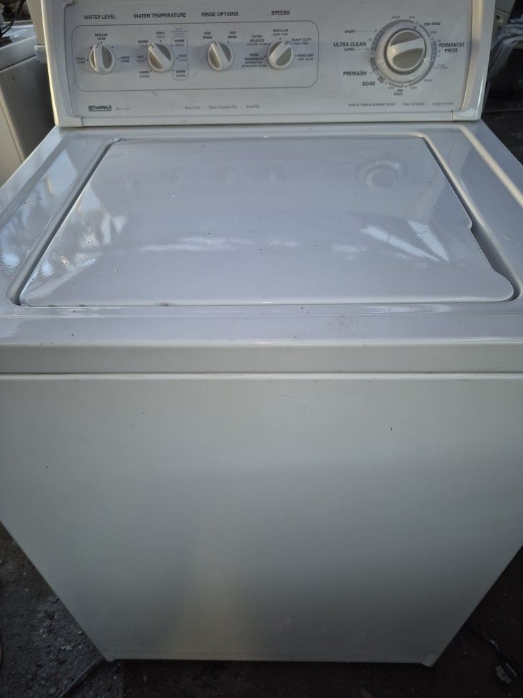 Kenmore Washer Super Capacity And Heavy Duty Works Good