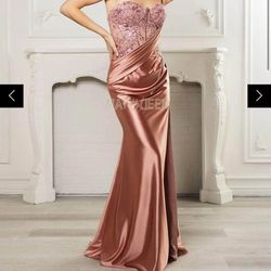Womens Dress For Prom Evening Gala Long Sweetheart Strapless 
