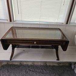 Antique Folding Coffee Table