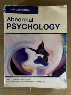 Abnormal Psychology 2nd Edition