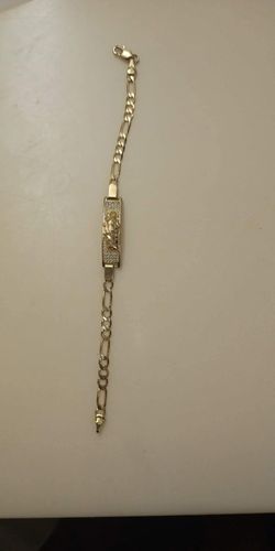 San Judas bracelet & ergin Mary lil necklace