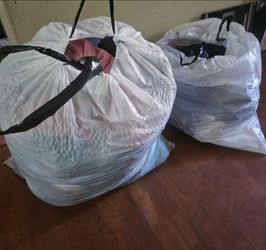 4 Big Bags of Clothes Different sizes XL and 2x
Kids clothes
Some New with tags
New Shoes