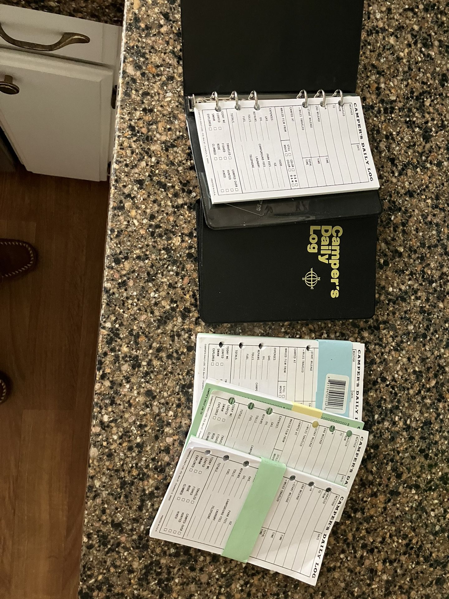 Camper’s Daily Logs