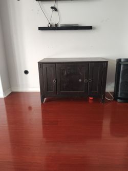 Antique TV stand