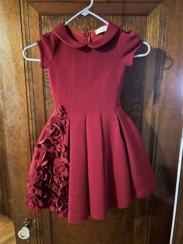  Girls Runway Holiday Ruby Red Dress Sz 6  