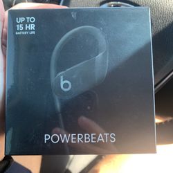 PowerBeats , Wireless/ Bluetooth Earphones All Black 