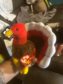 Ty Beanie Baby Turkey Plush