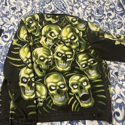 Supreme Pile work Skull jacket 