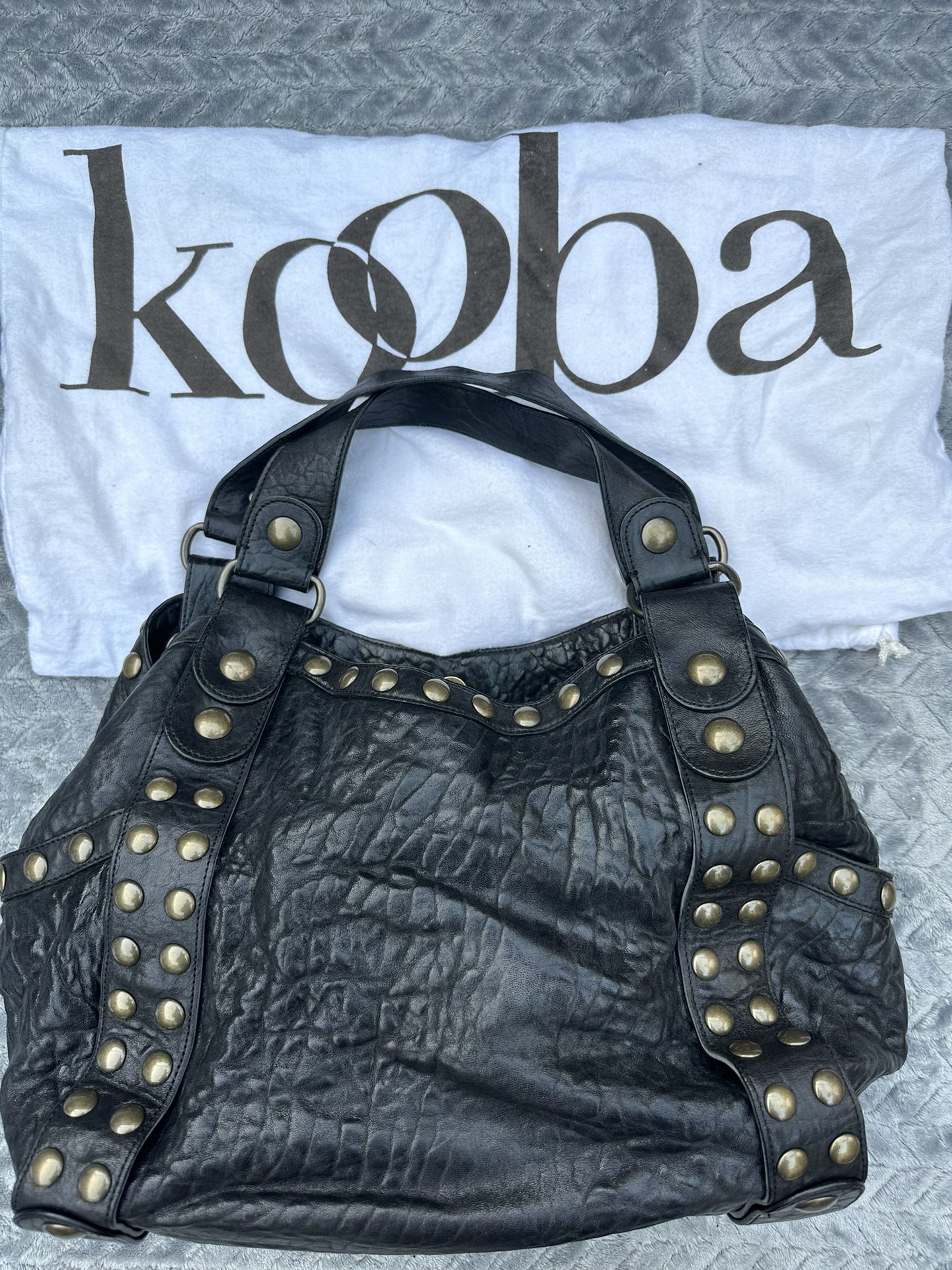 Kooba Black Leather Bag 