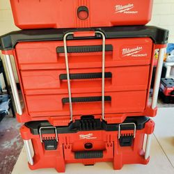 Milwaukee Packout Boxes With Free Organizer