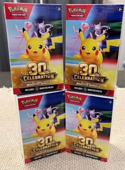 Pokemon 30th Celebration Booster Bundle