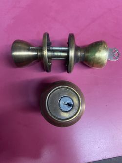 Knob and Deadbolt 