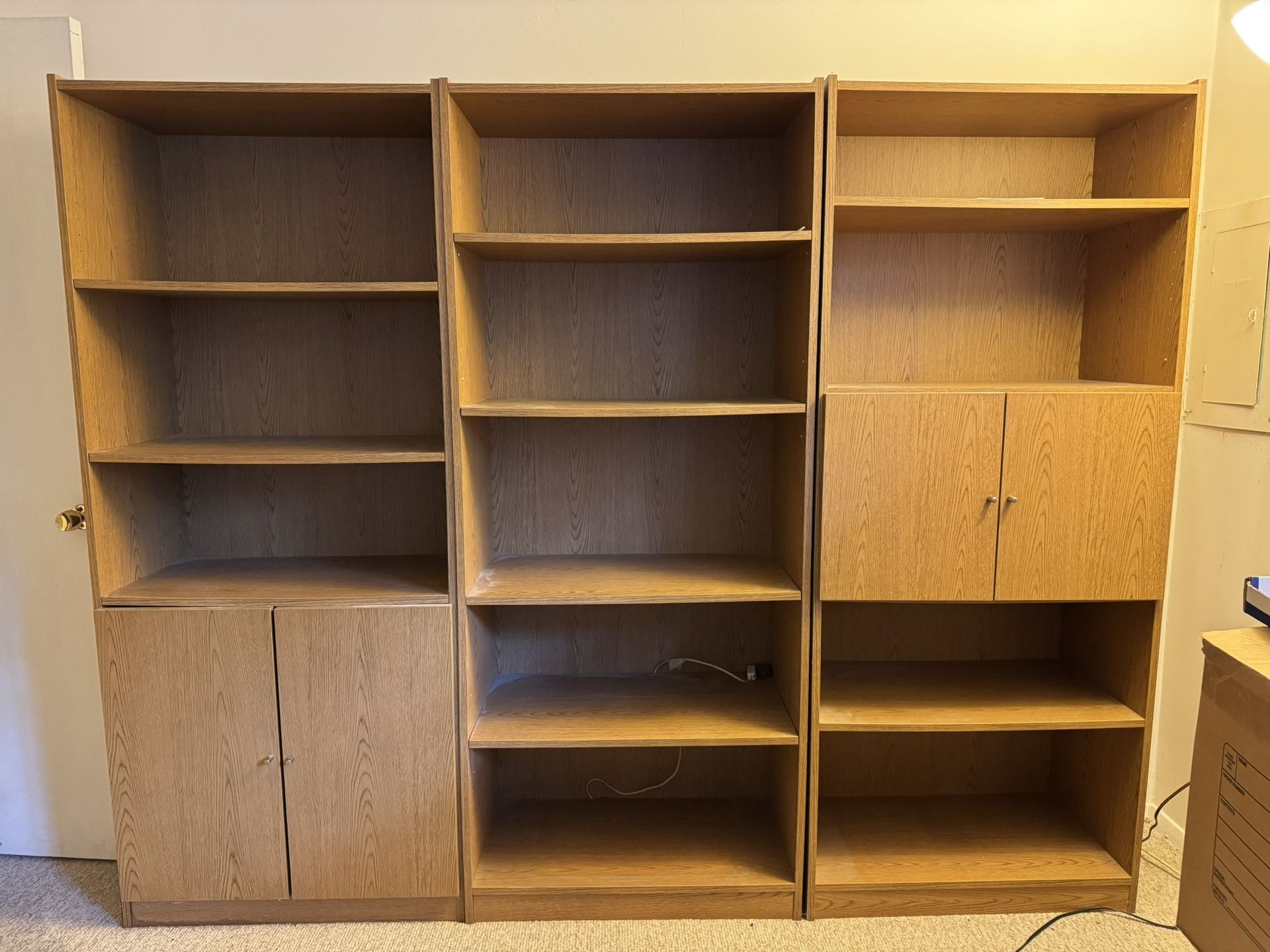 3 Separate Book Shelves FREE