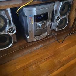 Sony Surround Sound With Radio/CD/Cassette Player Capability 