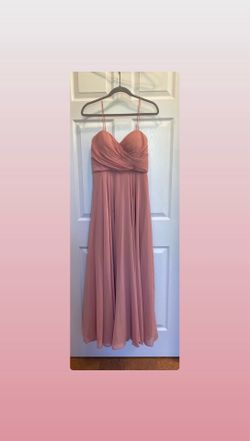 Bridesmaids Adeline Dress with Straps, Jenny Yoo, Size 06, Sedona Sunset, Altered & Worn