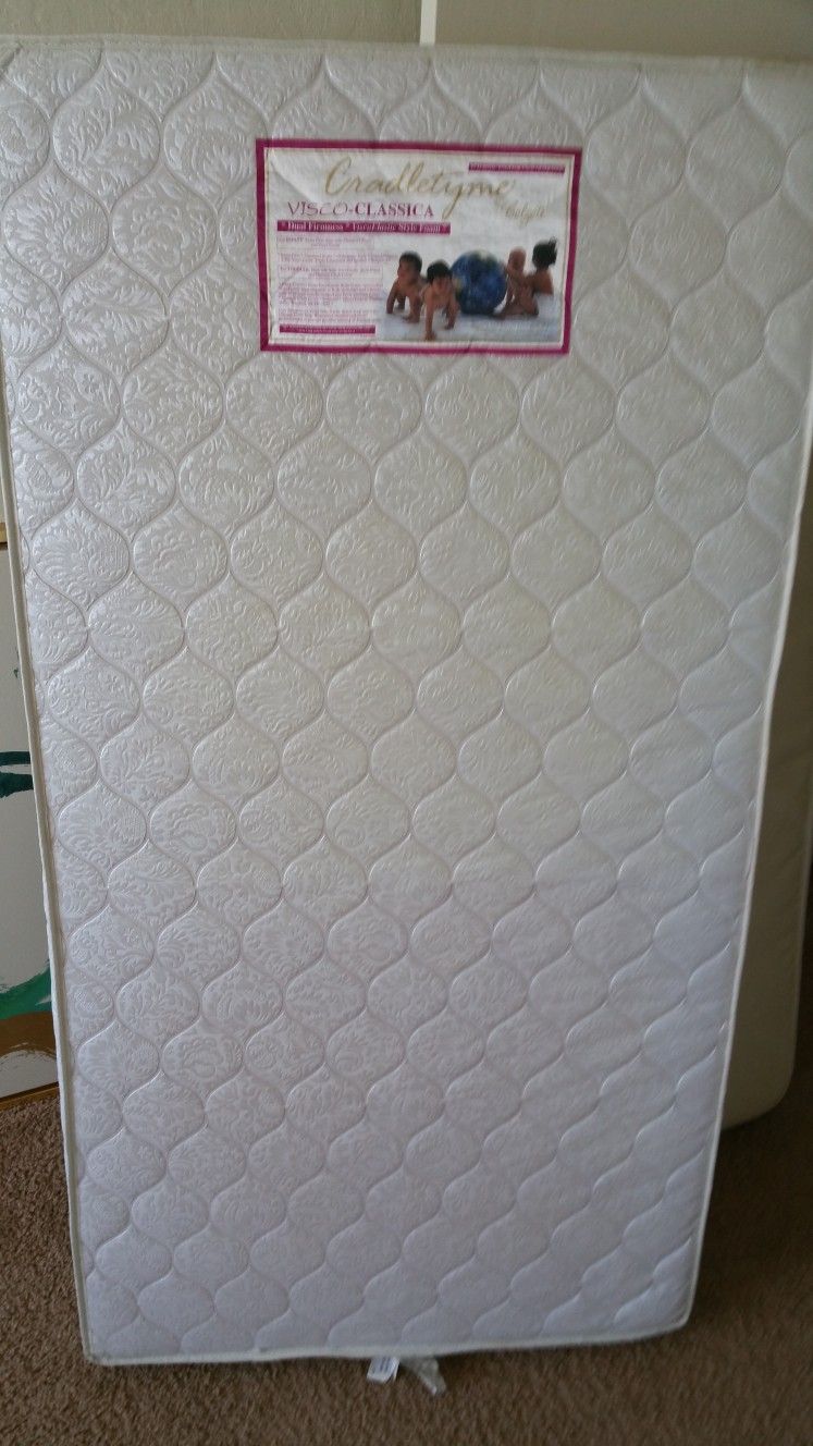 Baby Crib Mattress (2 pieces together)