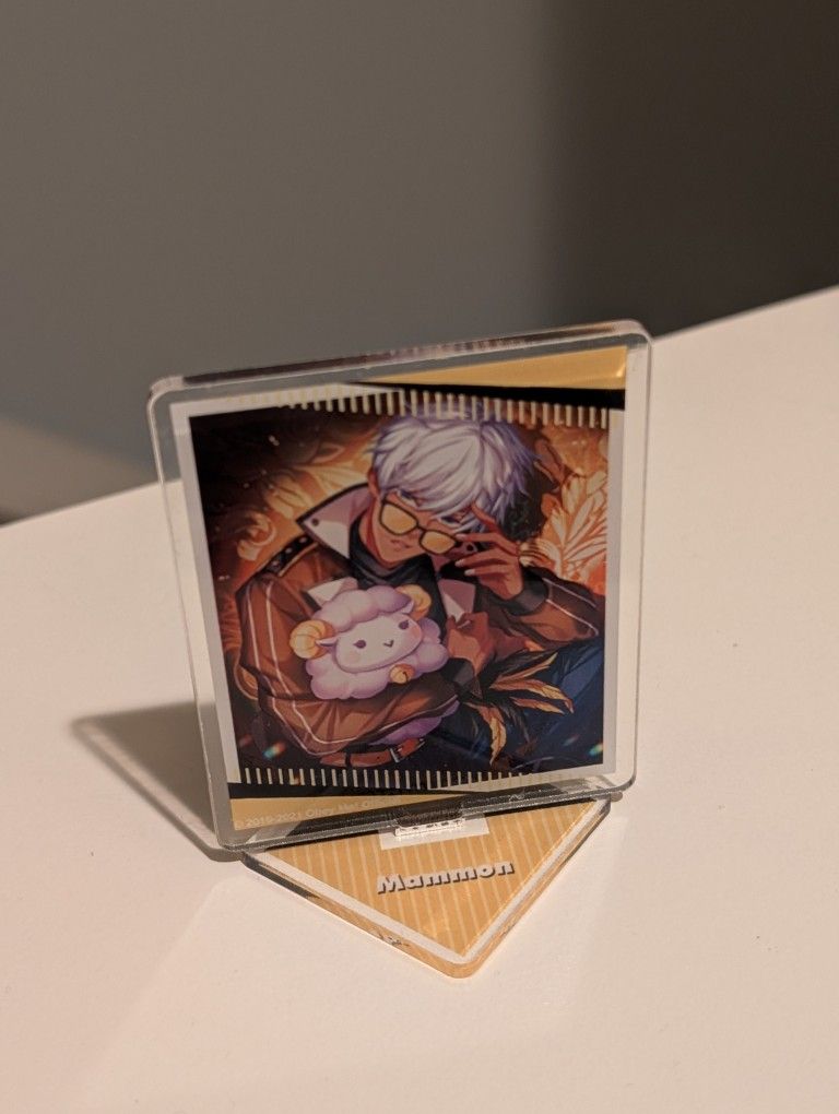 Obey Me! Mammon Card Standee