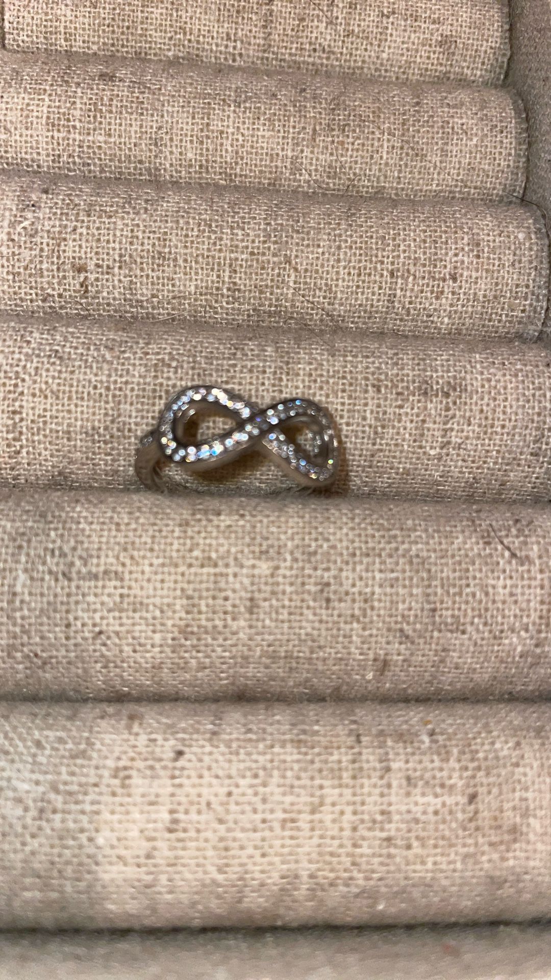 Infinity Diamond Ring