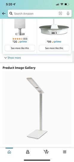 Envirobrite LED Dimmable Touch-Control Desktop Task Lamp with Timer and USB Charging Port/Outlet for Phone - 5W- 250 Lumens - Color Changing (3000K to